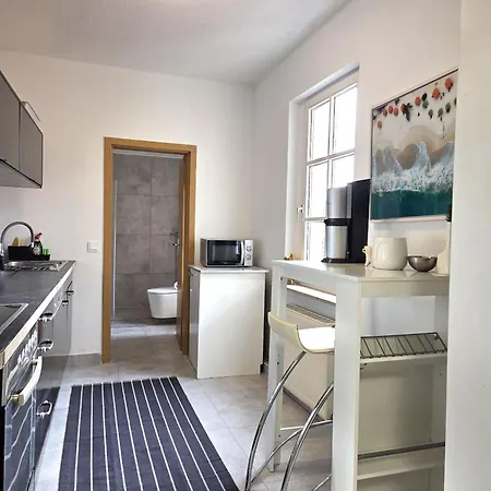 公寓 Am Rathaus 奎德林堡