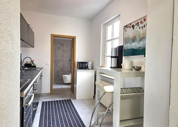 公寓 Am Rathaus 奎德林堡